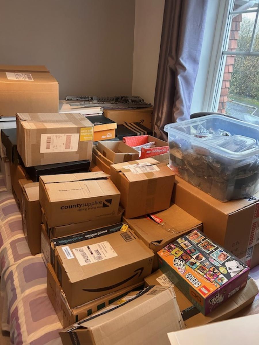 Large collection of parts