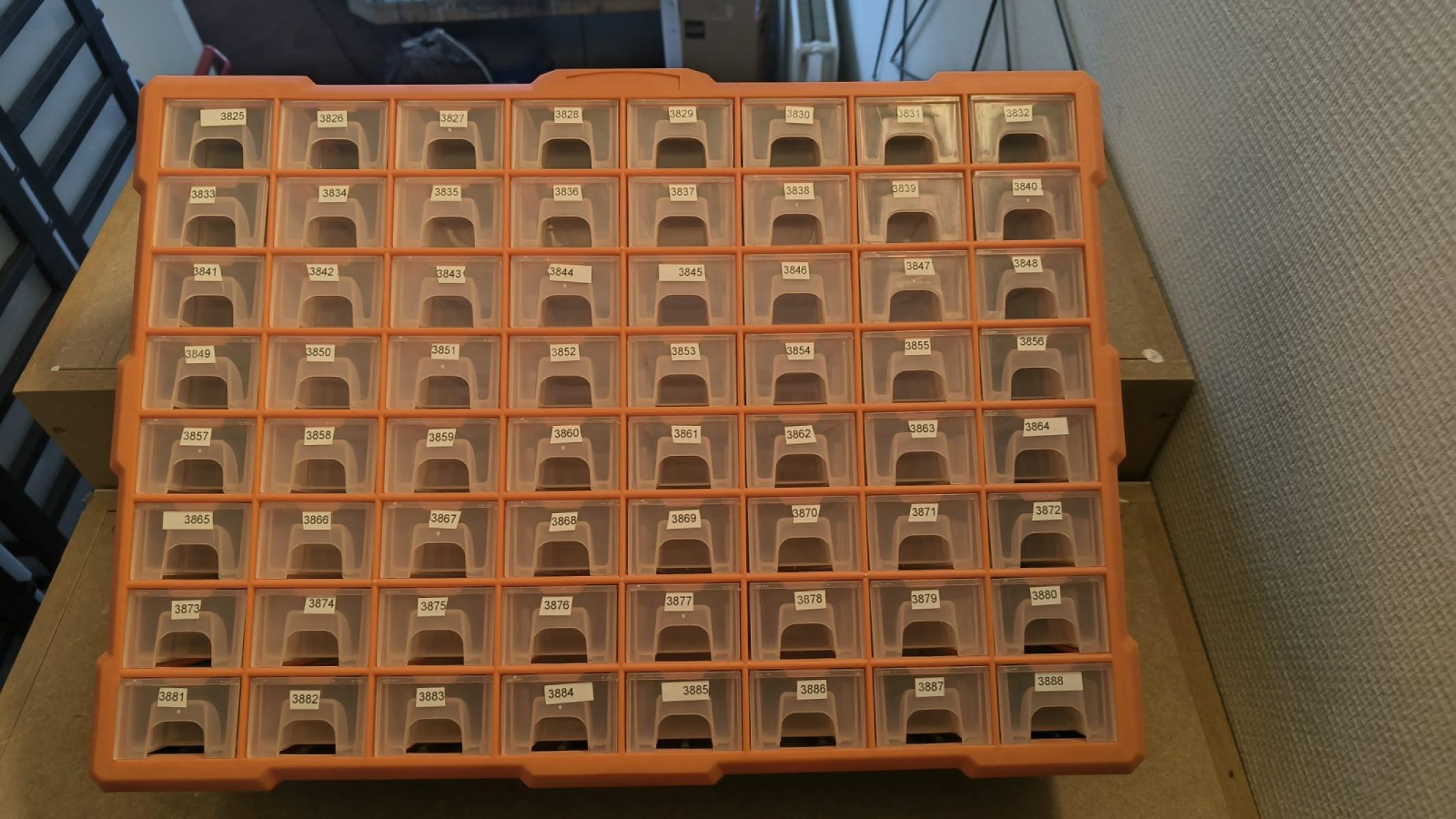 Storage system for LEGO