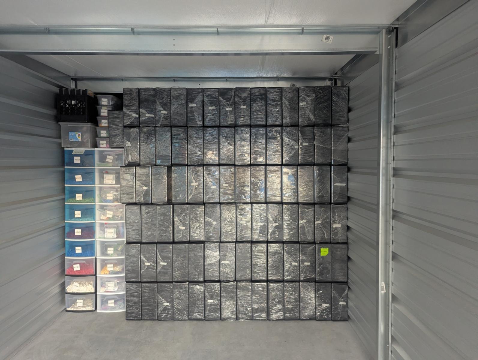 1.5 Million Piece BrickLink Store with Storage, Packing Materials, Equipment, and Bulk