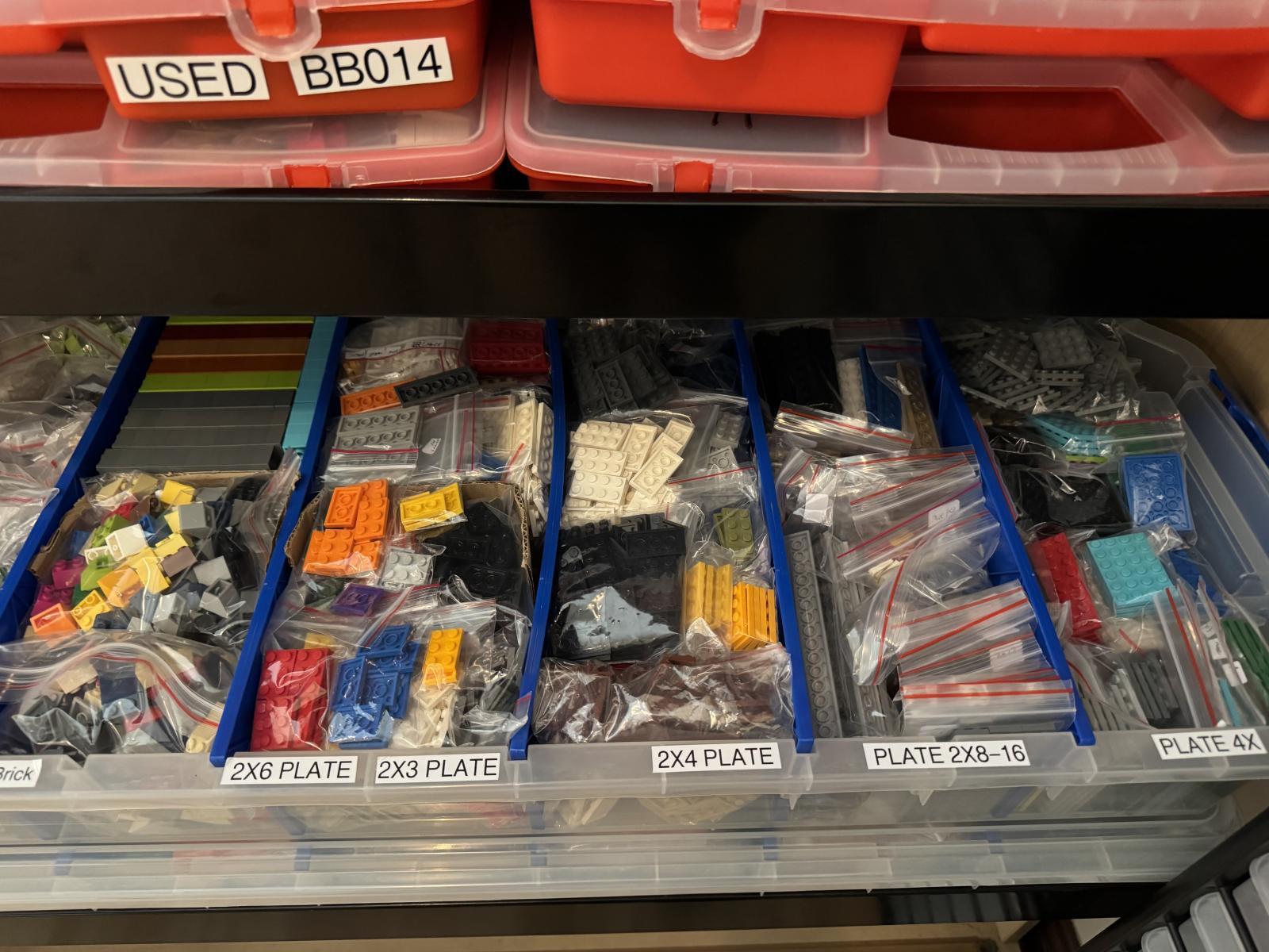 Sorted and Catalogued Used Stock with storage - 5535 Lots with 31563 parts - Based in Johannesburg, South Africa