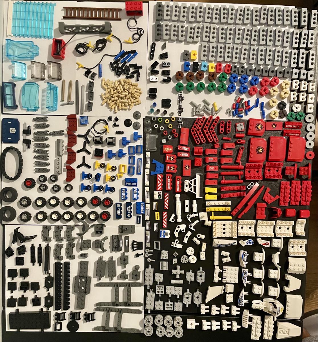 LEGO large Assortment of pieces