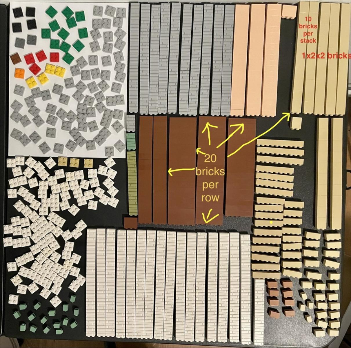 LEGO large Assortment of pieces