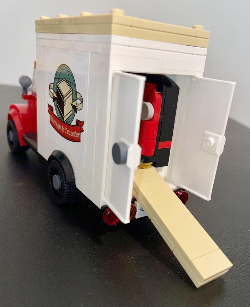 LEGO Yellow Delivery Truck & Moving Truck