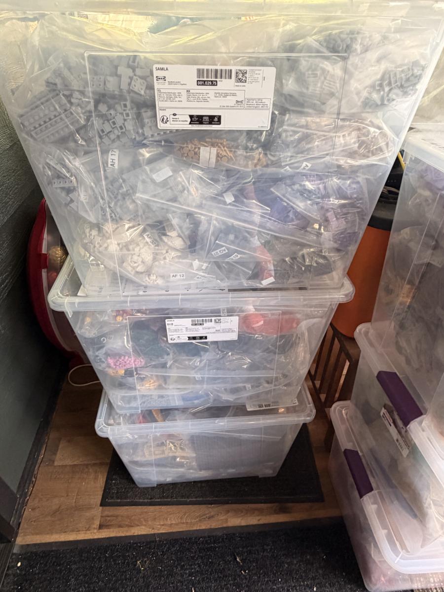 BRICK OWL / BRICKLINK STORE INVENTORY - AKRO MILLS STORAGE