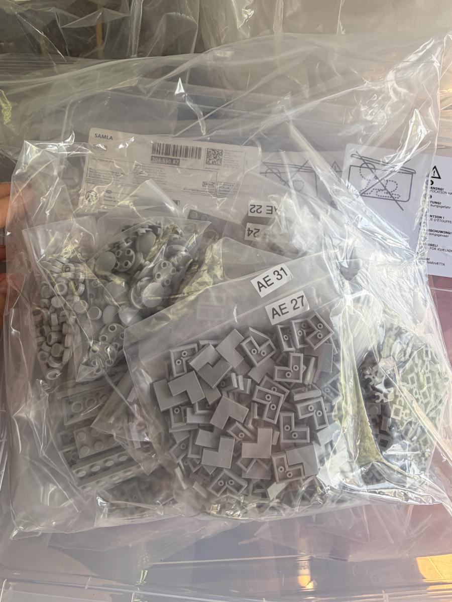 BRICK OWL / BRICKLINK STORE INVENTORY - AKRO MILLS STORAGE