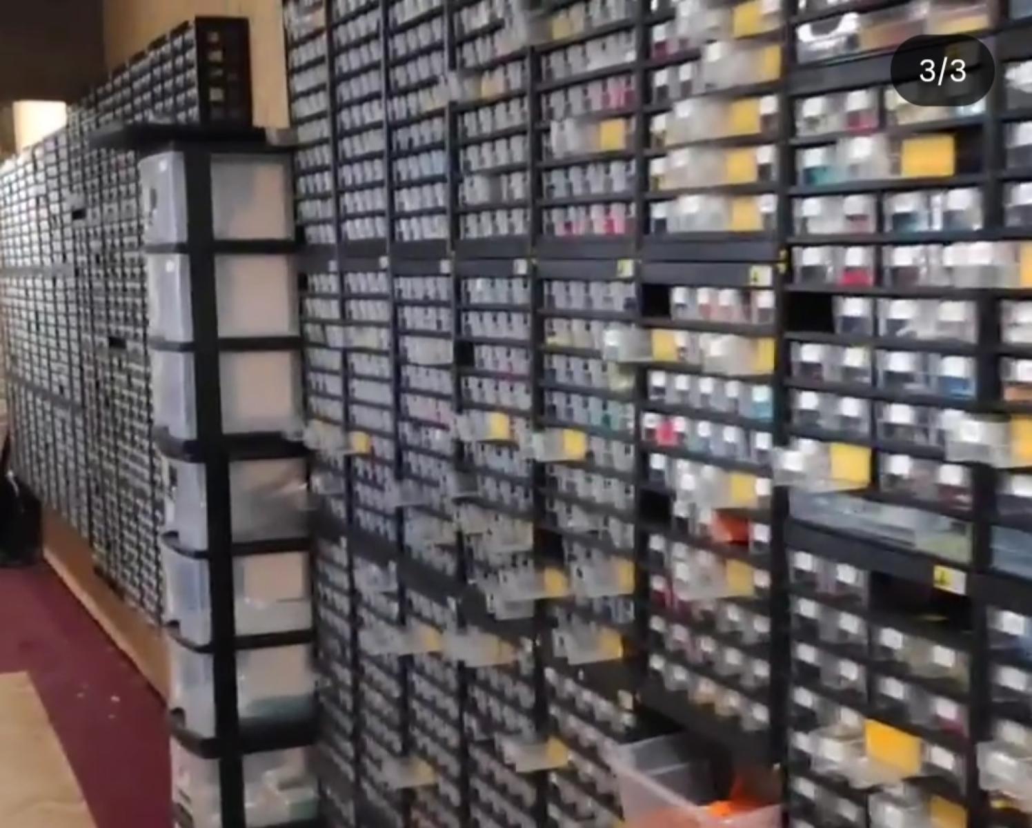 Large used / NEW store 415.498 parts (9.628 lots)