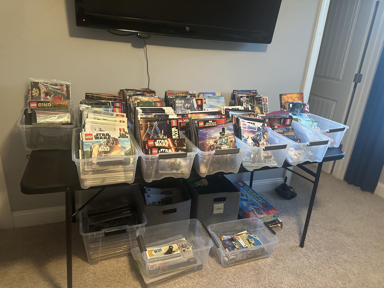 Instruction Booklets & Empty Set Boxes!