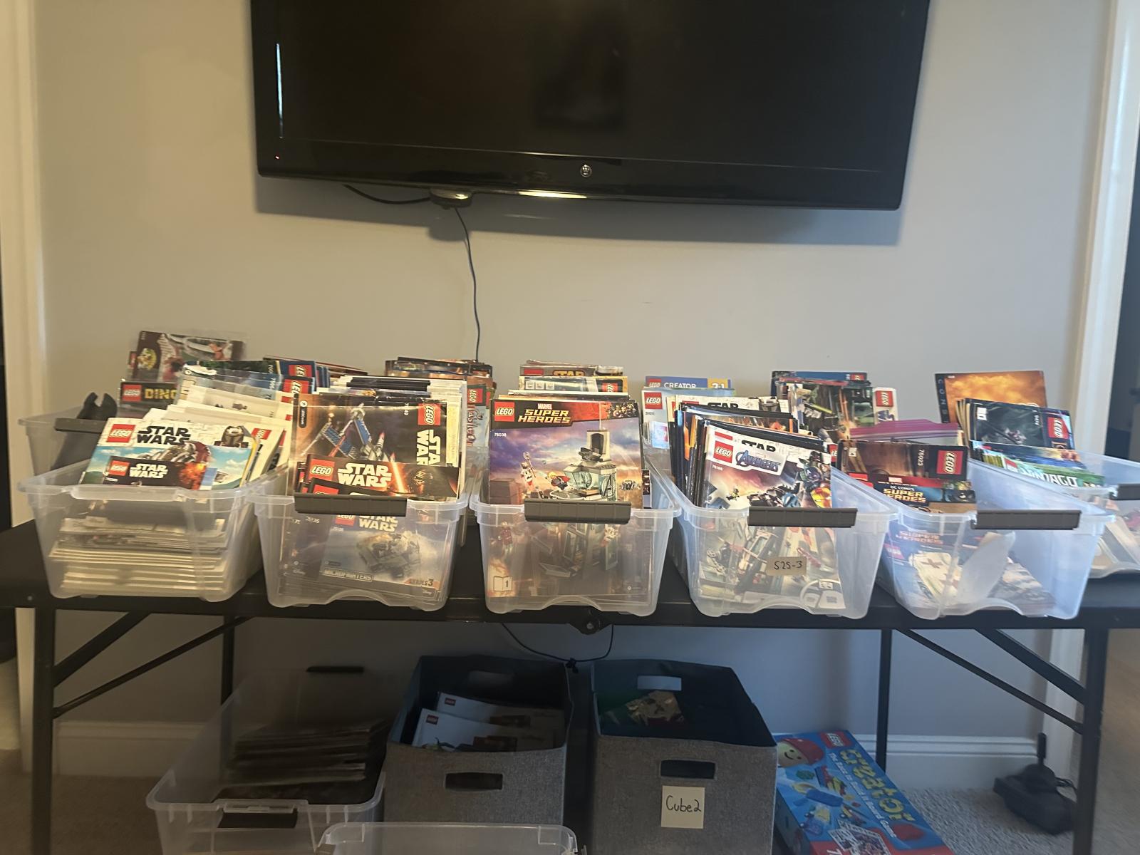 Instruction Booklets & Empty Set Boxes!