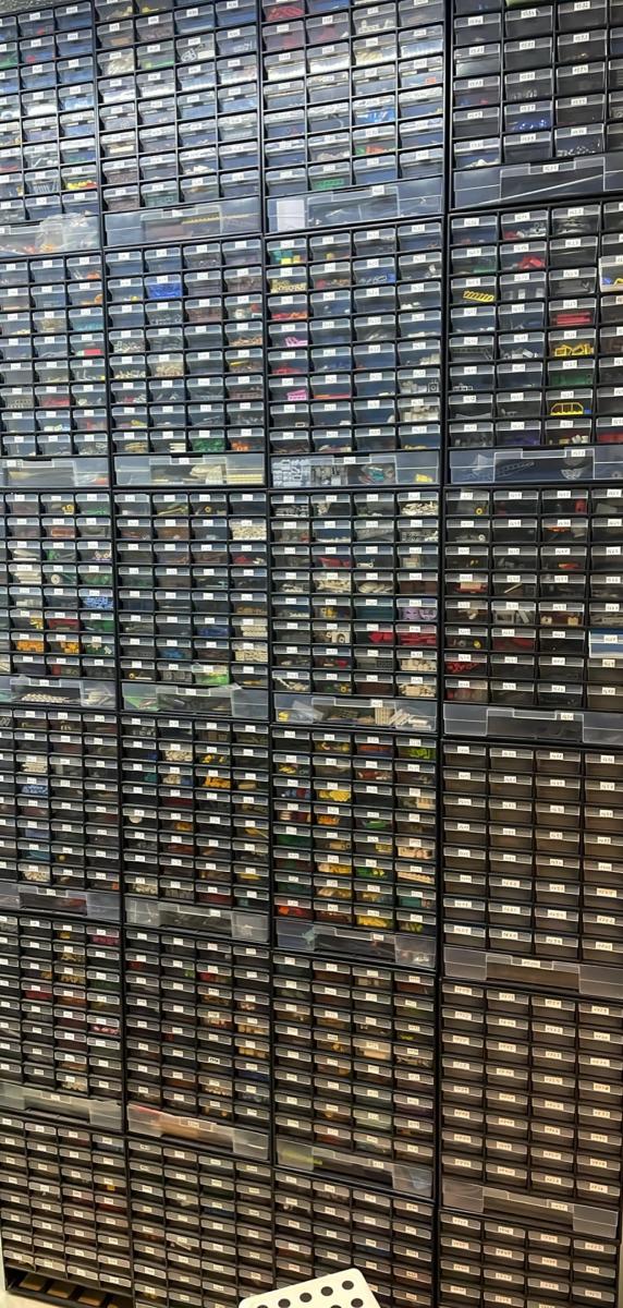 Inventory with storage 35k parts