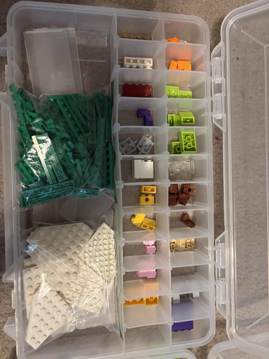 Complete BrickLink LEGO Parts Inventory with Storage