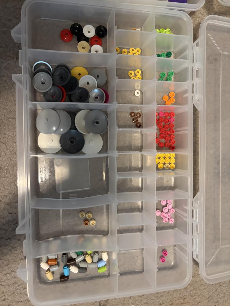 Complete BrickLink LEGO Parts Inventory with Storage