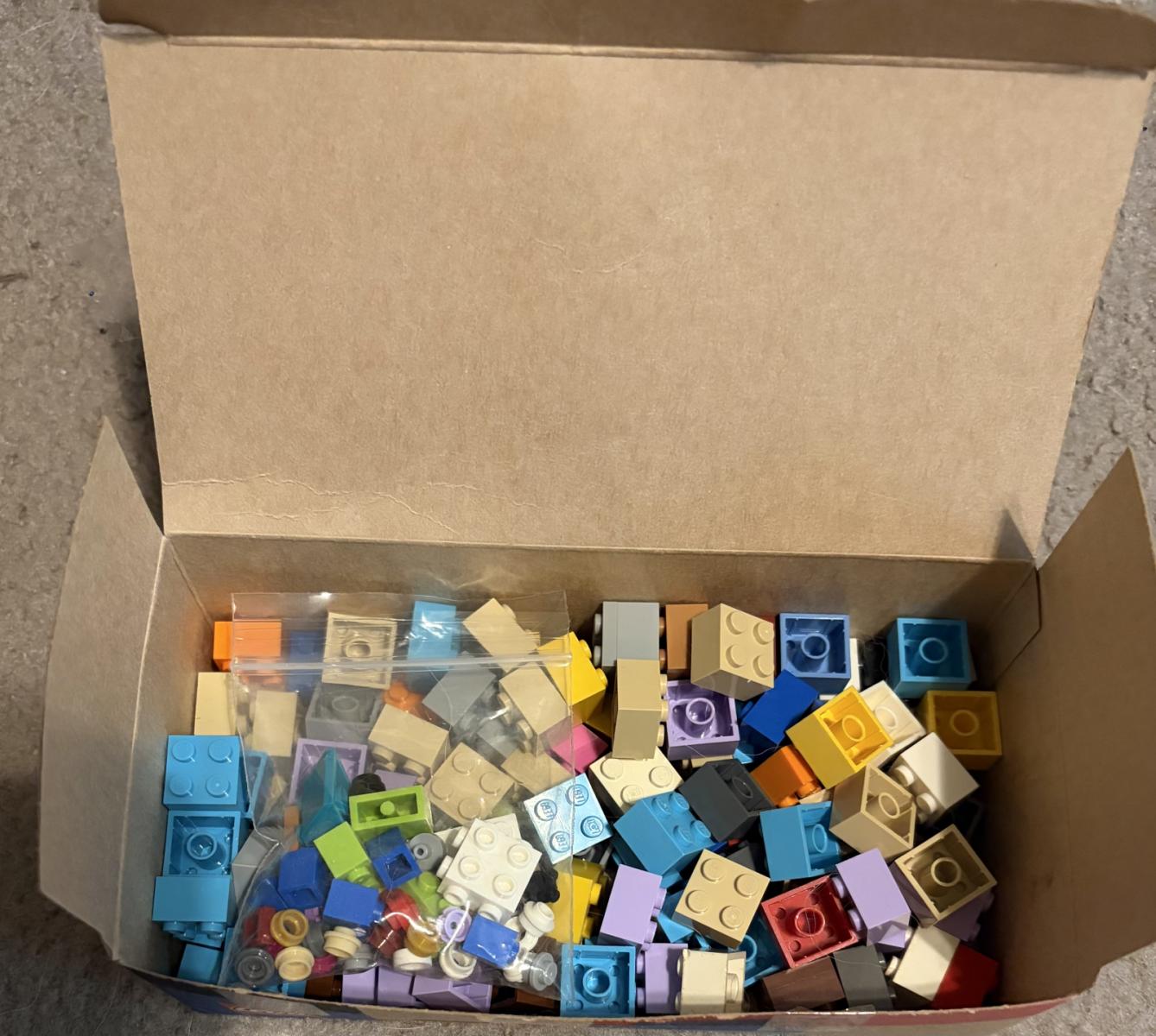 Complete BrickLink LEGO Parts Inventory with Storage