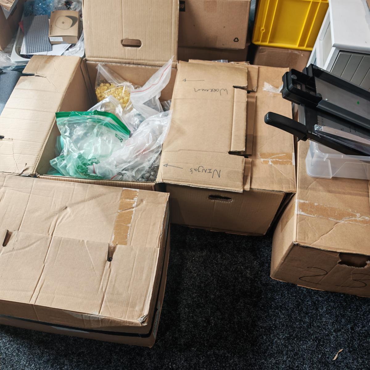 Large amount of New Minifig parts