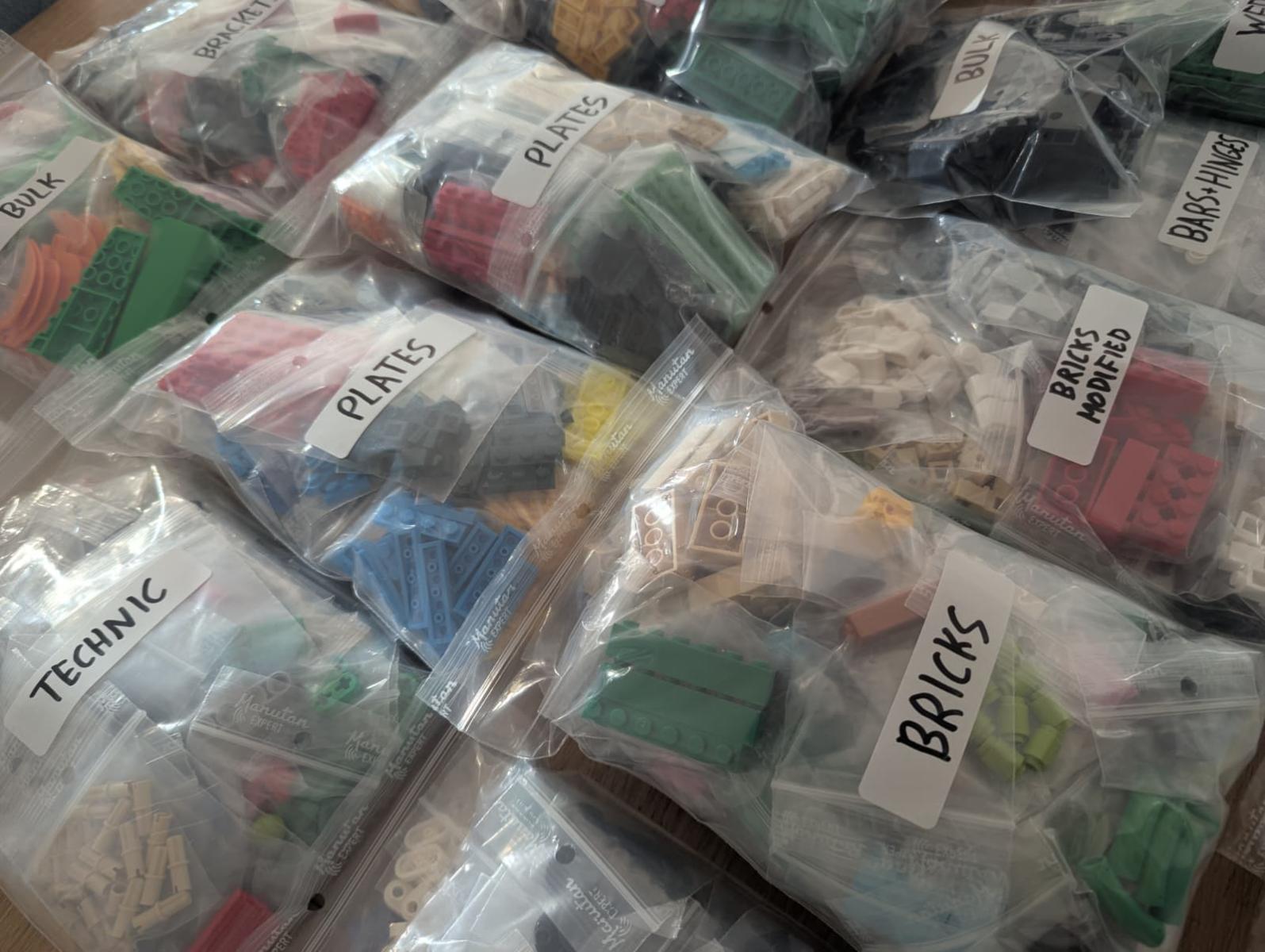 New LEGO BrickLink Inventory - 7,347 Parts / 961 Lots - Spain