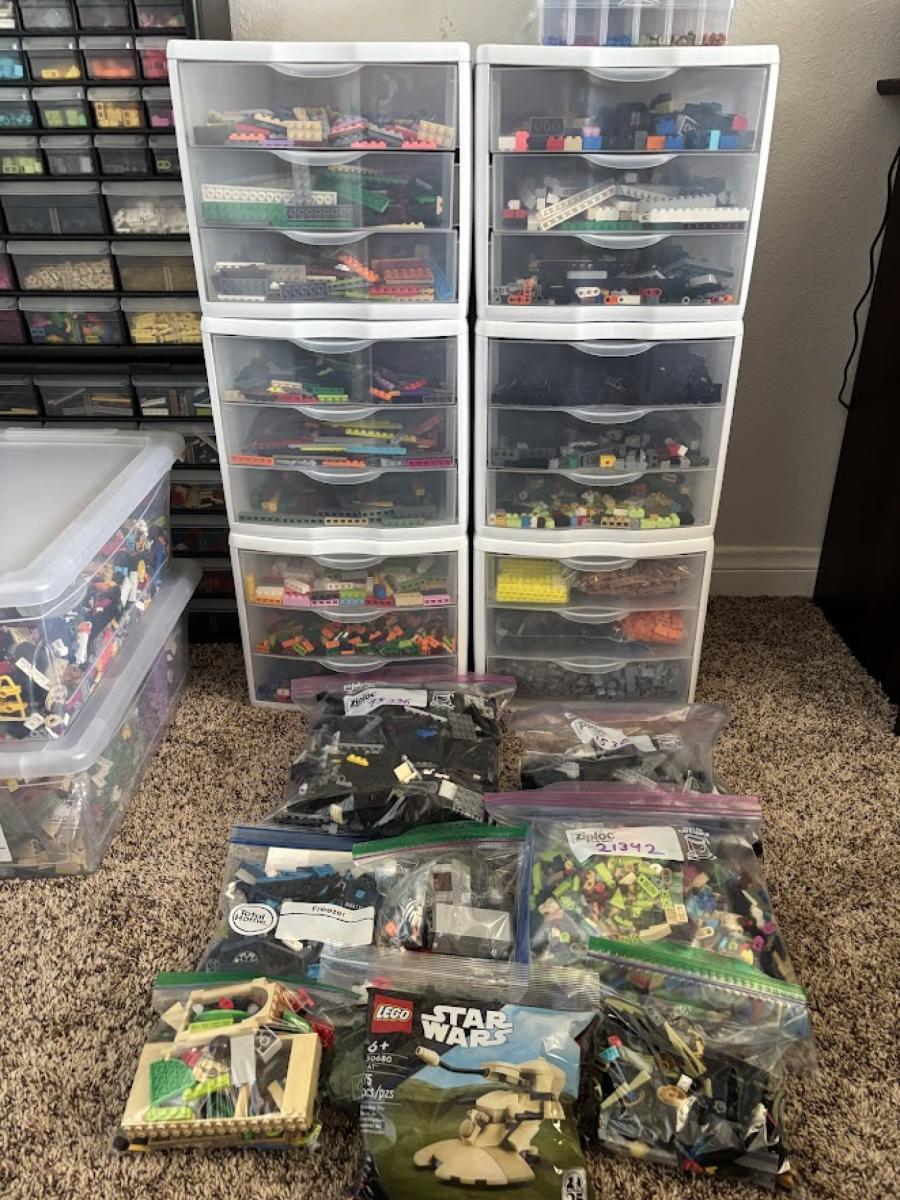 Medium Bricklink Store collection - 80,000+ parts, sets, figs (SoCal)