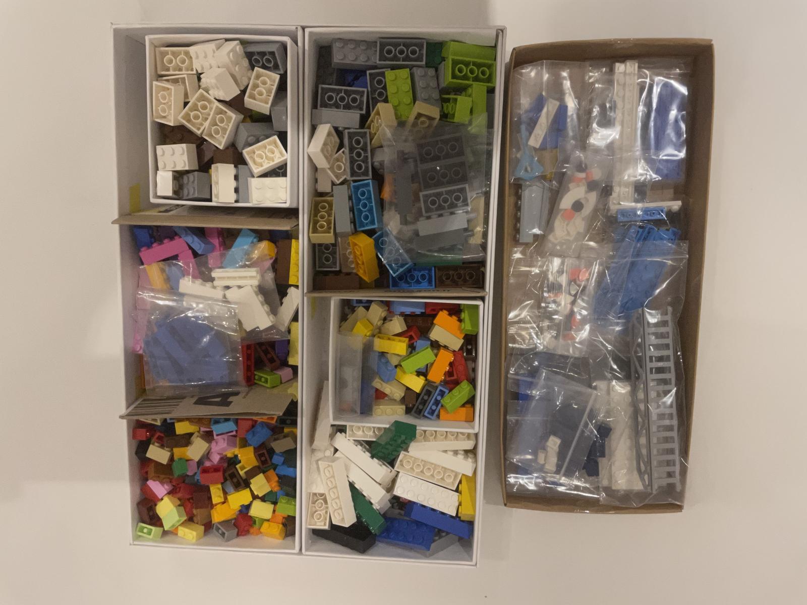 Perfect Starter or Part Store - Including Listed Stock, Storage Shelves and trays, Used Bulk, Almost completed sets, and Postage supplies.