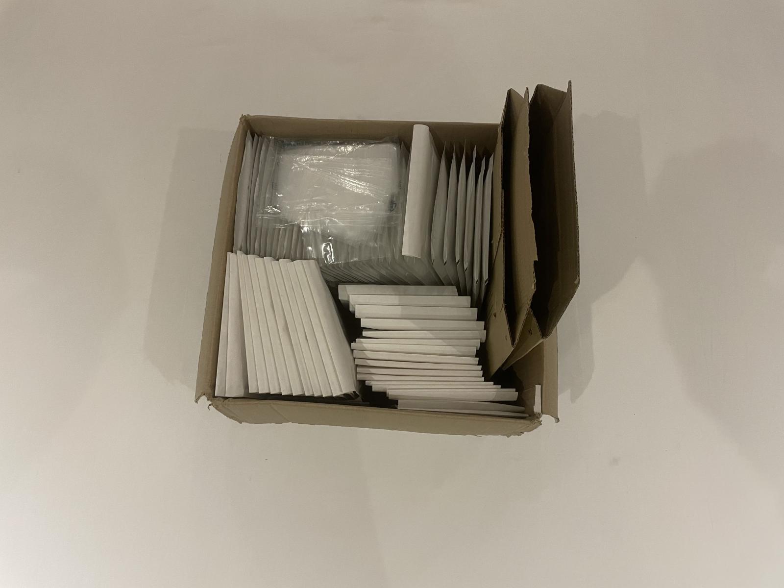 Perfect Starter or Part Store - Including Listed Stock, Storage Shelves and trays, Used Bulk, Almost completed sets, and Postage supplies.