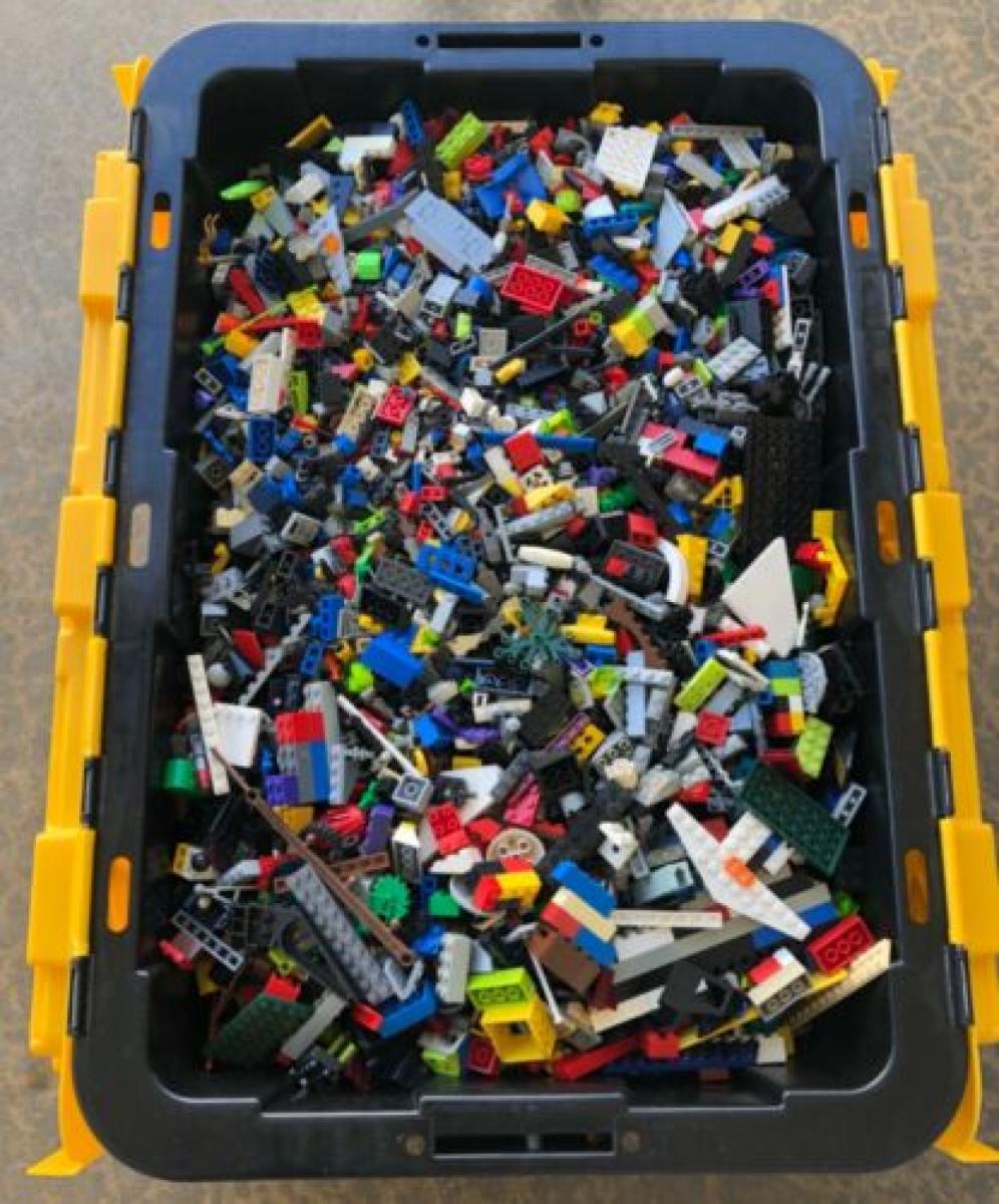 1,000 pounds used bulk bricks