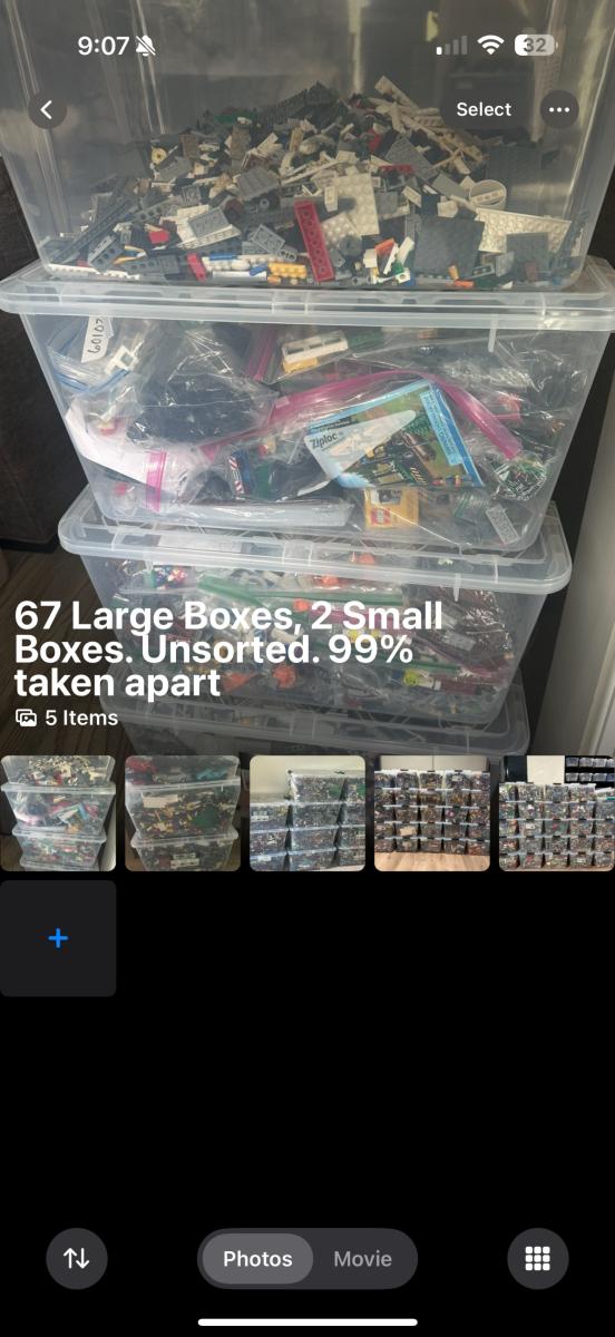 2,871 Pounds of Bulk! 115 Total Boxes! Completely Separated!